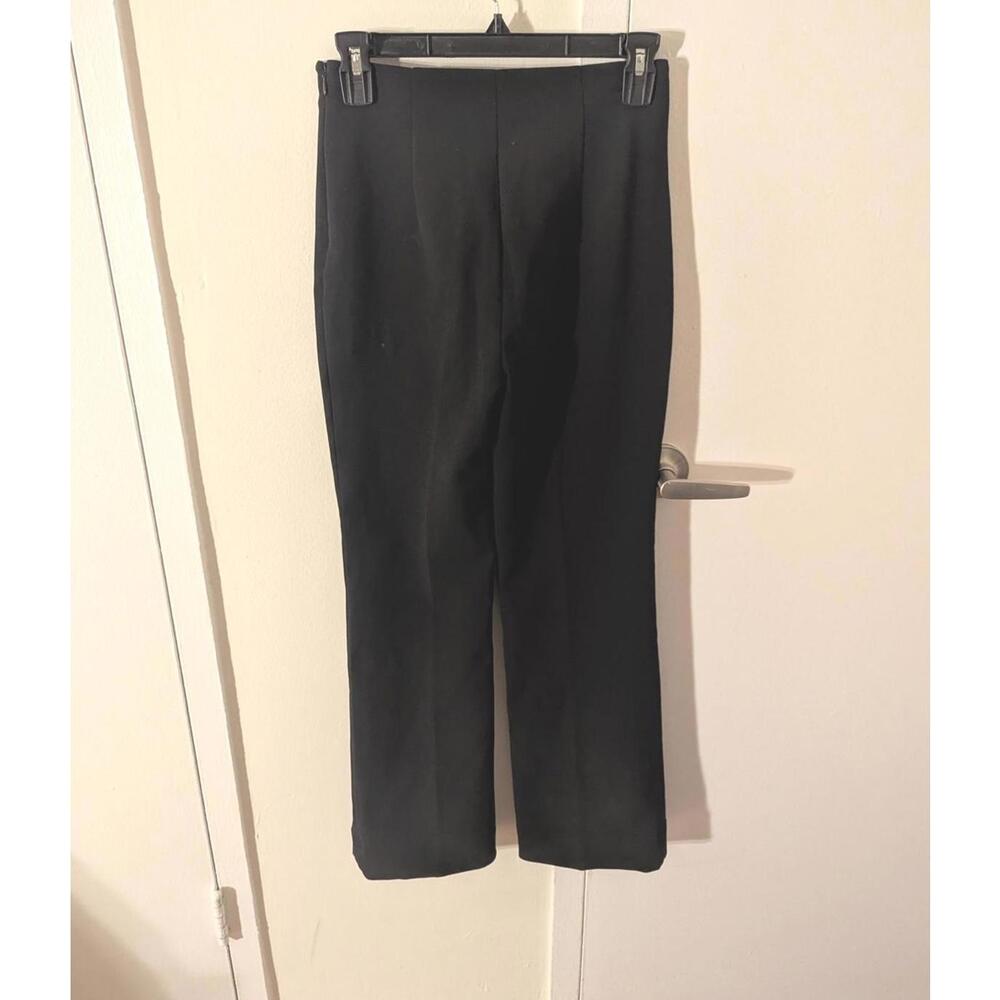 & Other Stories Black Slim Straight Fit Trousers
